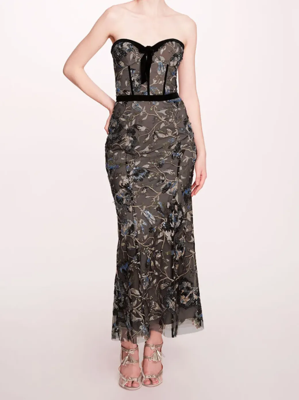 Climbing Vines Midi Dress