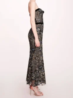 Climbing Vines Midi Dress