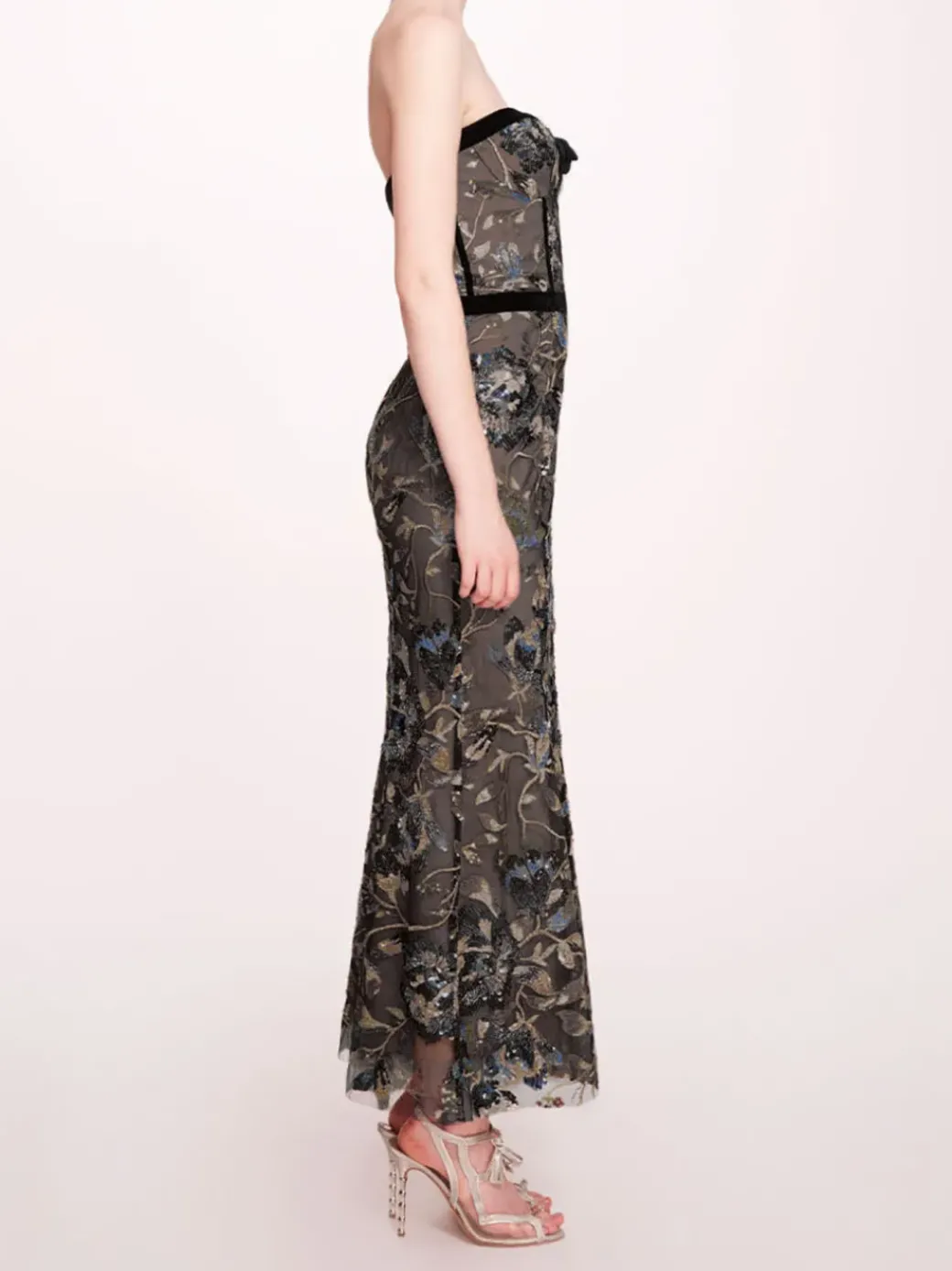 Climbing Vines Midi Dress