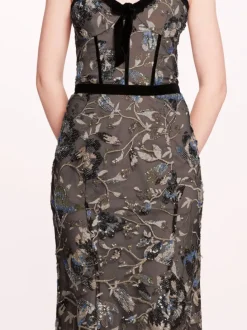 Climbing Vines Midi Dress