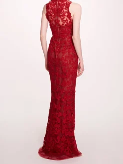 Corded Column Gown