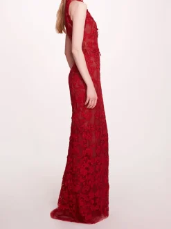Corded Column Gown