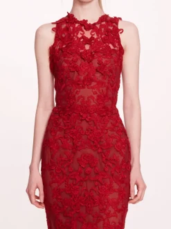 Corded Column Gown