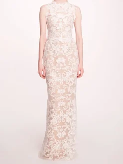 Corded Column Gown