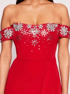 Draped Bodice Gown