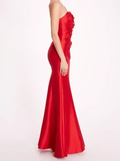 Floral Mikado Gown
