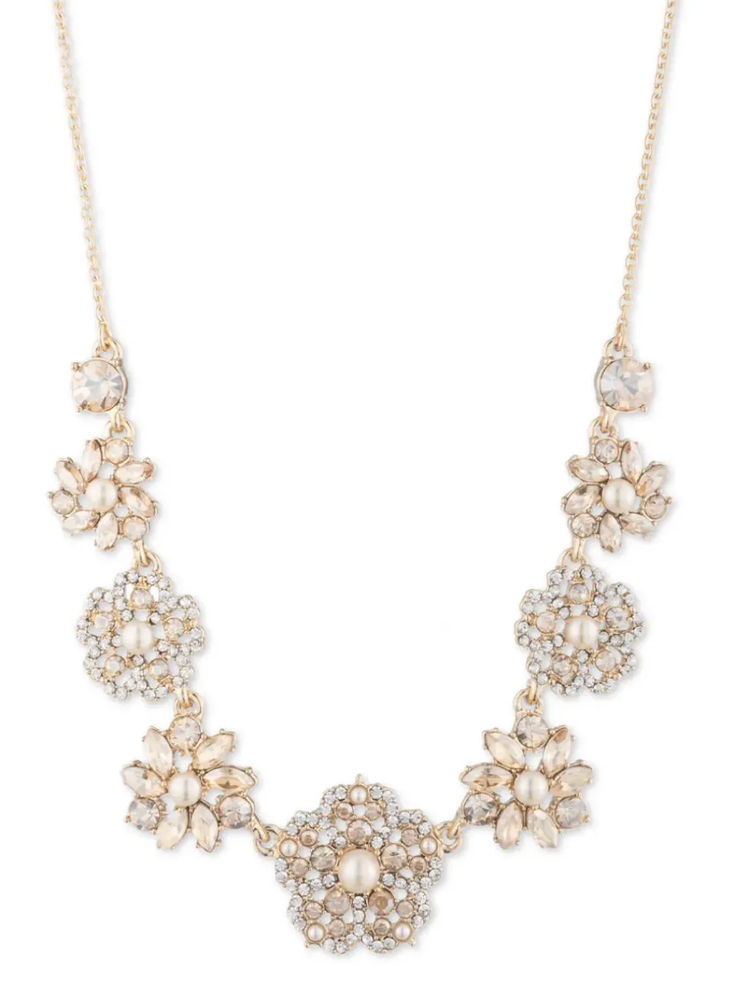 Gold Fresh Floral Necklace