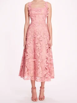 Organic Lace Midi Dress
