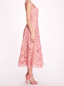 Organic Lace Midi Dress