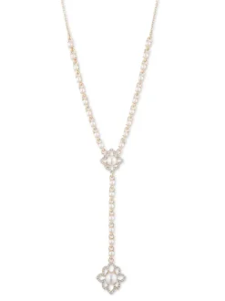 Pretty Pearl Y Necklace