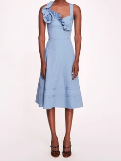 Rosette Ruffle Sundress