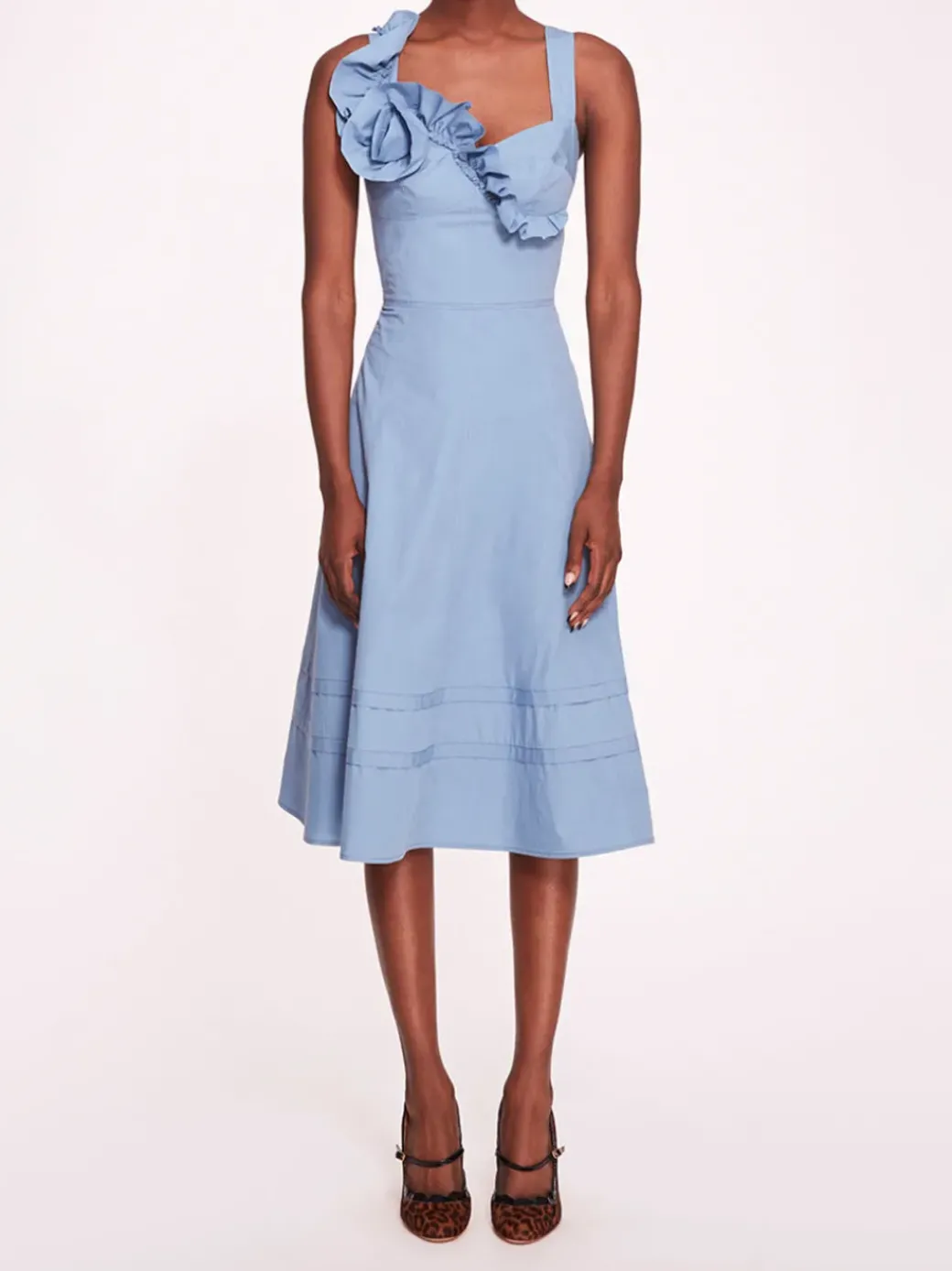 Rosette Ruffle Sundress