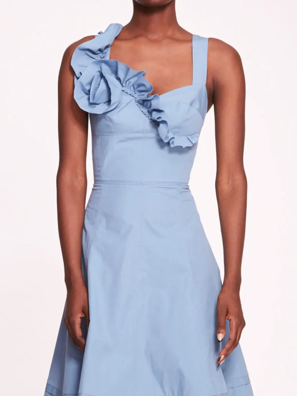 Rosette Ruffle Sundress
