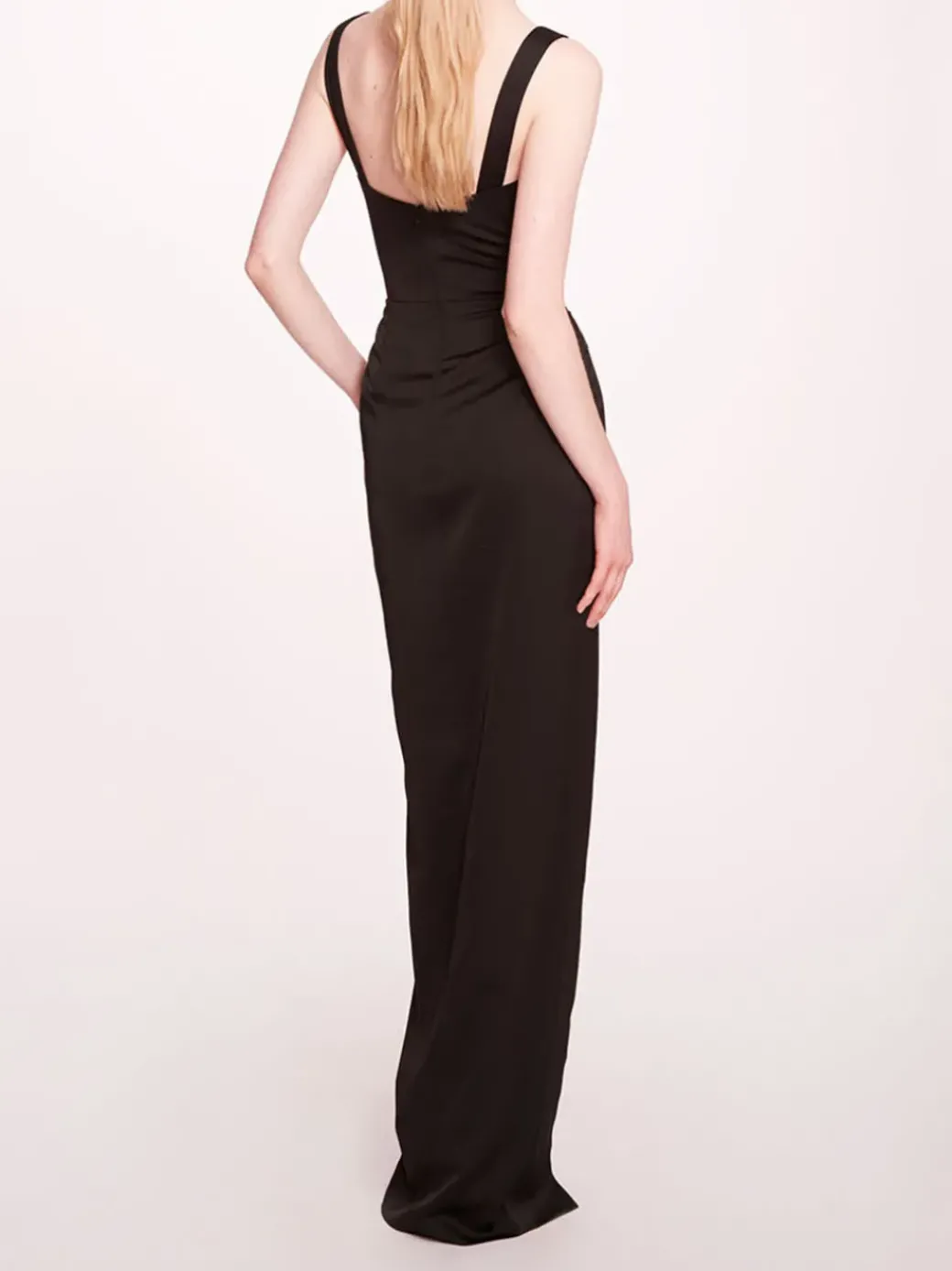Satin Bustier Gown