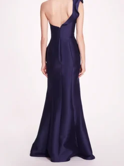 Silk Mikado Gown