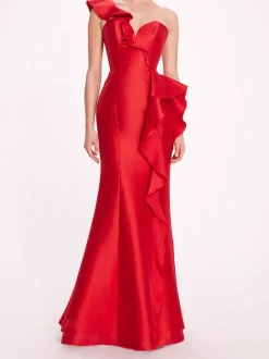 Silk Mikado Gown