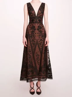 Spear Garden Midi Dress