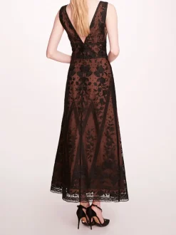 Spear Garden Midi Dress