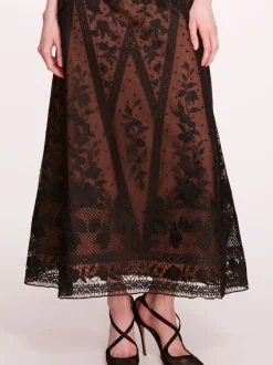 Spear Garden Midi Dress