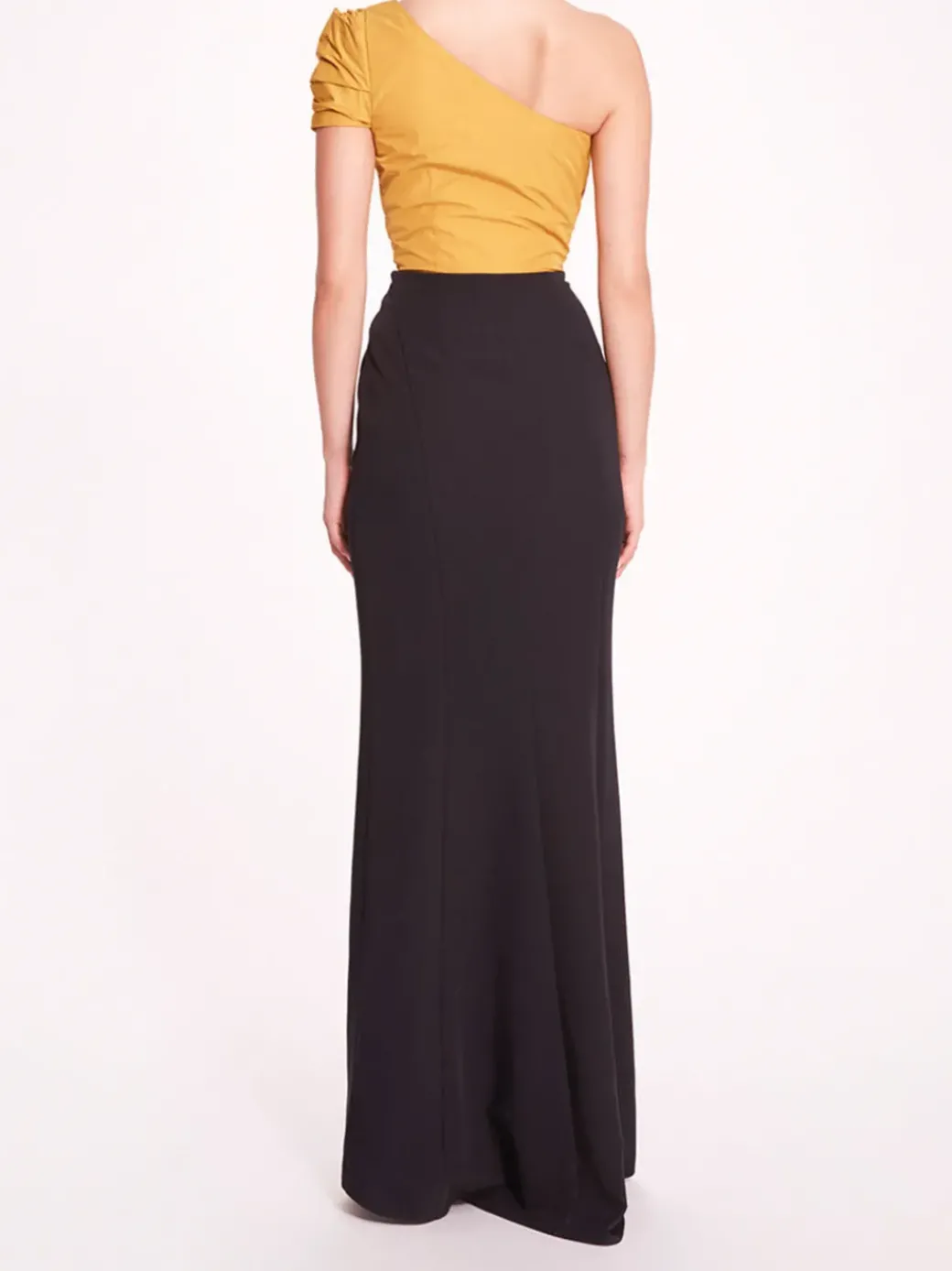 Taffeta Crepe Gown