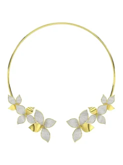 Wild Flower Yellow Gold Necklace