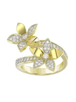 Wild Flower Yellow Gold Ring