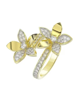 Wild Flower Yellow Gold Ring