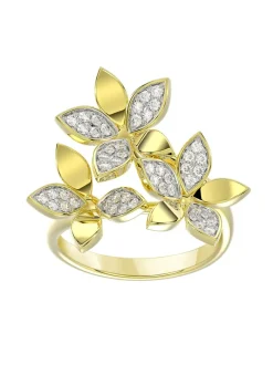 Wild Flower Yellow Gold Ring