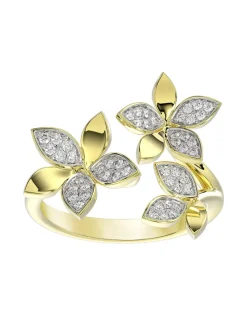 Wild Flower Yellow Gold Ring